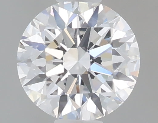 0.54 Carat Round Shaped, Ideal Cut, D Color, VVS2 Clarity, IGI Certified Lab Grown Diamond