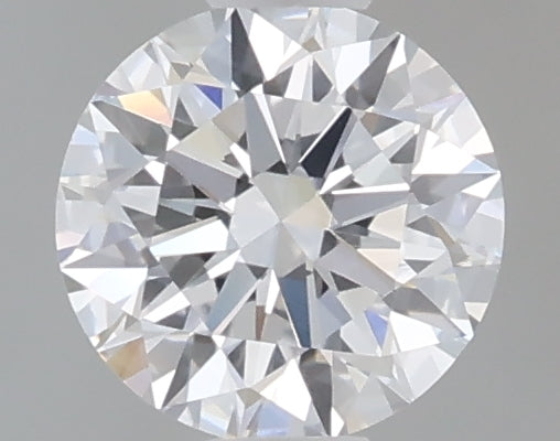 0.54 Carat Round Shaped, Ideal Cut, D Color, VVS2 Clarity, IGI Certified Lab Grown Diamond