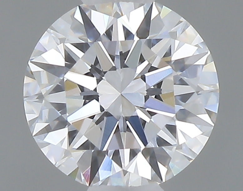 0.55 Carat Round Shaped, Ideal Cut, D Color, VVS2 Clarity, IGI Certified Lab Grown Diamond