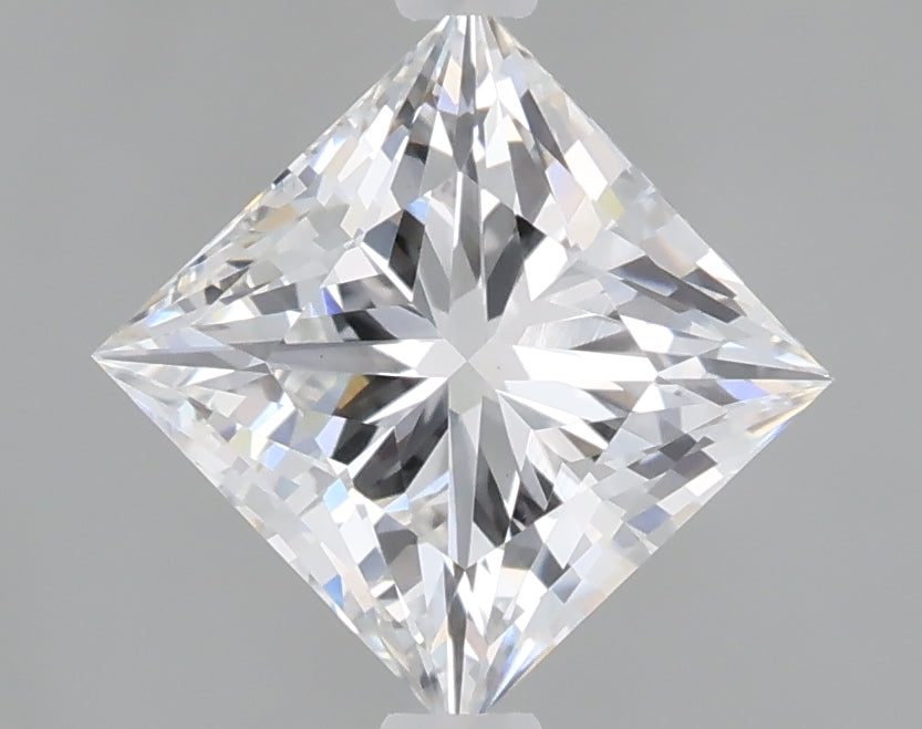 1.52 Carat Princess Shaped, Very Good Cut, D Color, VS1 Clarity, IGI Certified Lab Grown Diamond