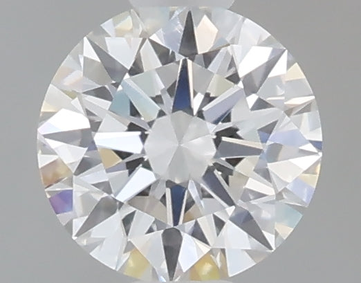 0.55 Carat Round Shaped, Ideal Cut, D Color, VVS2 Clarity, IGI Certified Lab Grown Diamond