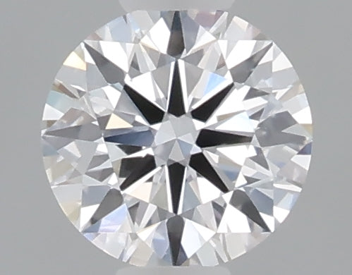 0.45 Carat Round Shaped, Very Good Cut, D Color, VVS2 Clarity, IGI Certified Lab Grown Diamond