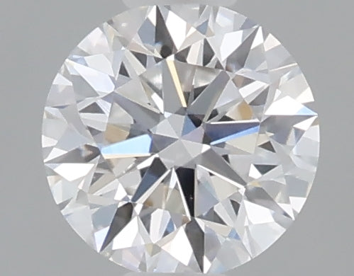 0.49 Carat Round Shaped, Excellent Cut, D Color, VVS2 Clarity, IGI Certified Lab Grown Diamond