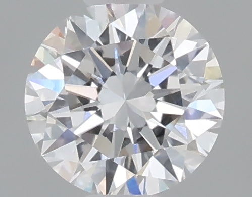 0.49 Carat Round Shaped, Excellent Cut, D Color, VVS2 Clarity, IGI Certified Lab Grown Diamond