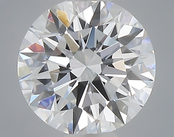 0.55 Carat Round Shaped, Ideal Cut, D Color, VVS2 Clarity, IGI Certified Lab Grown Diamond