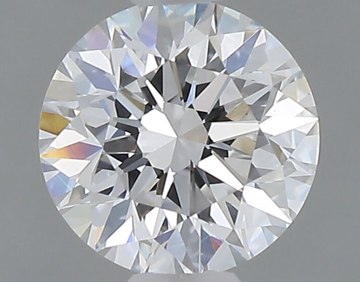 0.55 Carat Round Shaped, Ideal Cut, D Color, VVS2 Clarity, IGI Certified Lab Grown Diamond