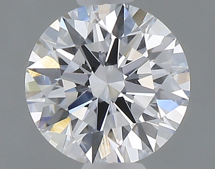 0.55 Carat Round Shaped, Ideal Cut, D Color, VVS2 Clarity, IGI Certified Lab Grown Diamond