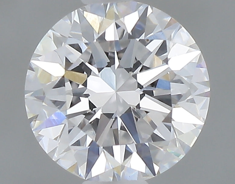 0.66 Carat Round Shaped, Very Good Cut, D Color, VVS2 Clarity, IGI Certified Lab Grown Diamond