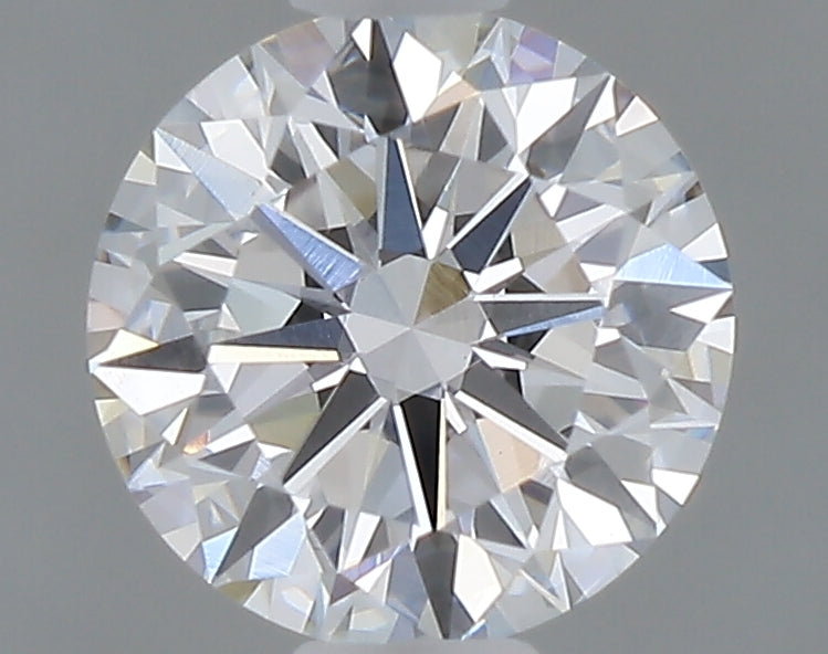 0.55 Carat Round Shaped, Ideal Cut, D Color, VVS2 Clarity, IGI Certified Lab Grown Diamond