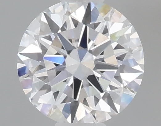 0.55 Carat Round Shaped, Ideal Cut, D Color, VVS2 Clarity, IGI Certified Lab Grown Diamond
