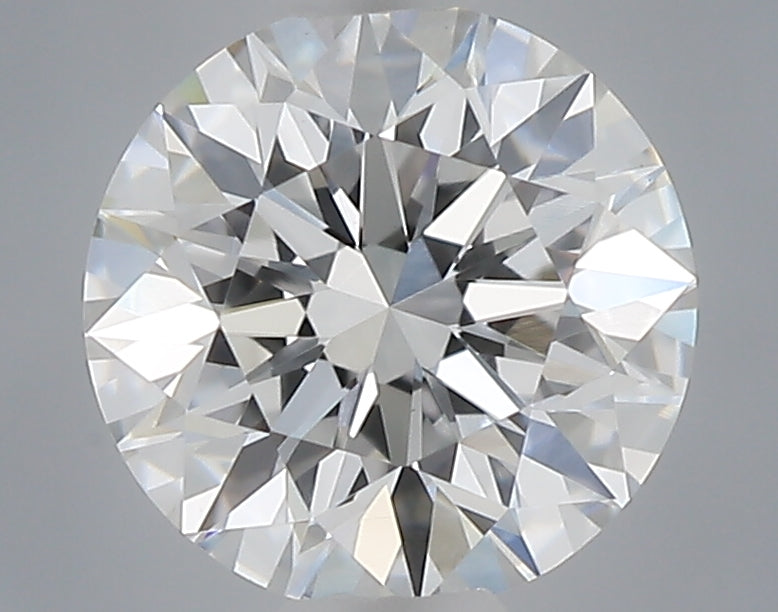 0.54 Carat Round Shaped, Very Good Cut, D Color, VVS2 Clarity, IGI Certified Lab Grown Diamond