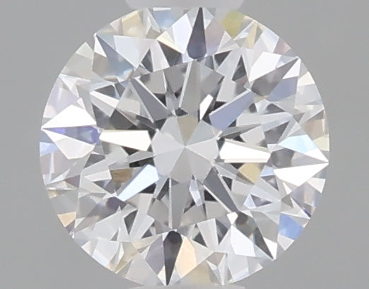 0.55 Carat Round Shaped, Ideal Cut, D Color, VVS2 Clarity, IGI Certified Lab Grown Diamond