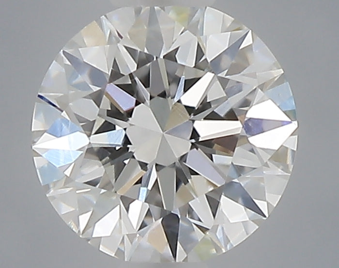 0.47 Carat Round Shaped, Excellent Cut, E Color, VVS2 Clarity, IGI Certified Lab Grown Diamond