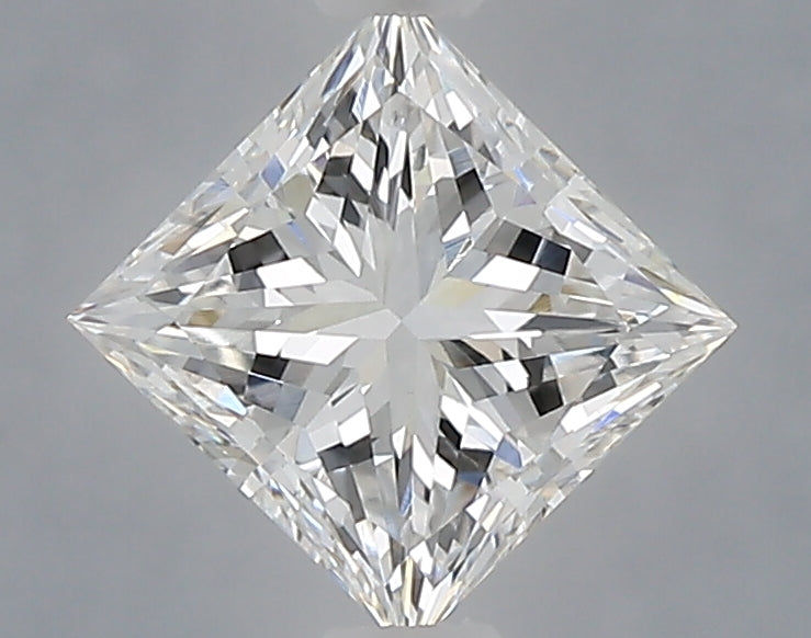 1.04 Carat Princess Shaped, Very Good Cut, D Color, VVS2 Clarity, IGI Certified Lab Grown Diamond