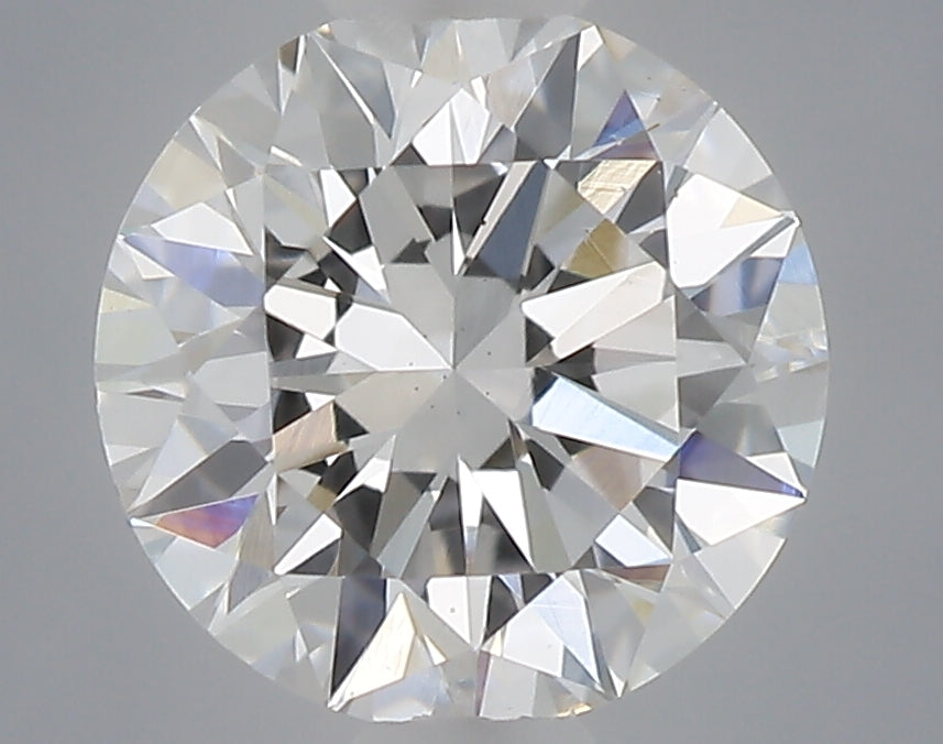 0.49 Carat Round Shaped, Excellent Cut, D Color, VS2 Clarity, IGI Certified Lab Grown Diamond