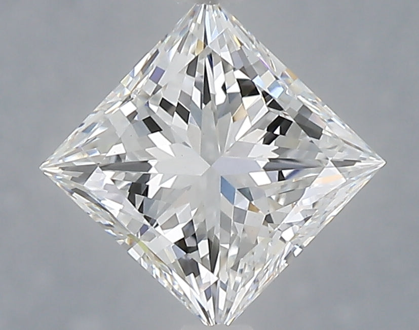 1.82 Carat Princess Shaped, Ideal Cut, E Color, VS1 Clarity, IGI Certified Lab Grown Diamond