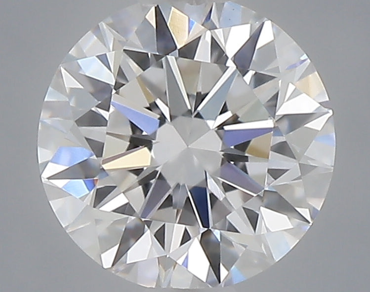 0.55 Carat Round Shaped, Ideal Cut, D Color, VVS2 Clarity, IGI Certified Lab Grown Diamond
