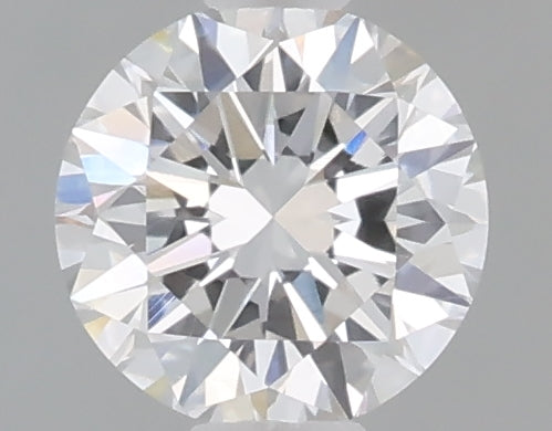 0.49 Carat Round Shaped, Excellent Cut, D Color, VVS2 Clarity, IGI Certified Lab Grown Diamond