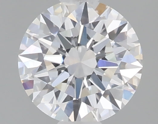 0.55 Carat Round Shaped, Ideal Cut, D Color, VVS2 Clarity, IGI Certified Lab Grown Diamond