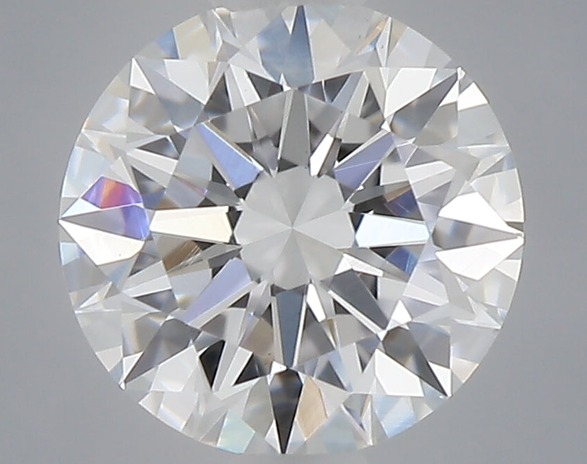 0.55 Carat Round Shaped, Ideal Cut, D Color, VVS2 Clarity, IGI Certified Lab Grown Diamond