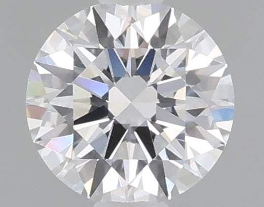 0.55 Carat Round Shaped, Ideal Cut, D Color, VVS2 Clarity, IGI Certified Lab Grown Diamond