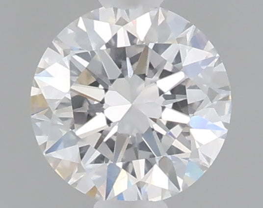 0.55 Carat Round Shaped, Excellent Cut, D Color, VVS2 Clarity, IGI Certified Lab Grown Diamond