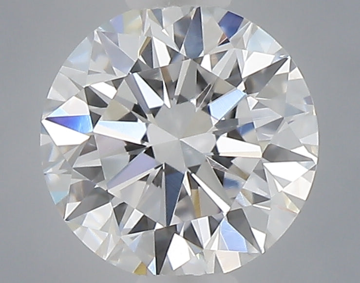 0.55 Carat Round Shaped, Excellent Cut, D Color, VVS2 Clarity, IGI Certified Lab Grown Diamond