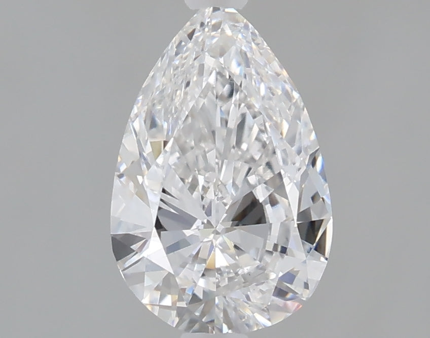 1.10 Carat Pear Shaped, Excellent Cut, D Color, VS1 Clarity, IGI Certified Lab Grown Diamond