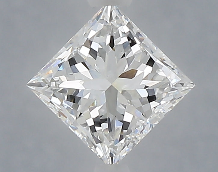 1.10 Carat Princess Shaped, Very Good Cut, D Color, VVS2 Clarity, IGI Certified Lab Grown Diamond
