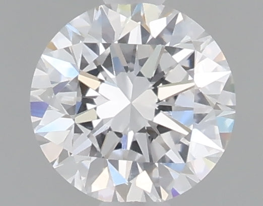 0.55 Carat Round Shaped, Excellent Cut, D Color, VVS2 Clarity, IGI Certified Lab Grown Diamond