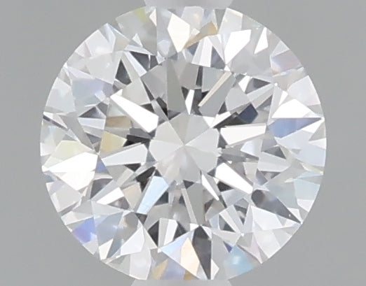 0.55 Carat Round Shaped, Ideal Cut, D Color, VVS2 Clarity, IGI Certified Lab Grown Diamond