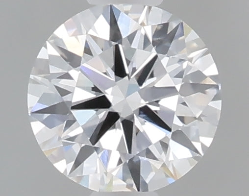 0.48 Carat Round Shaped, Very Good Cut, D Color, VVS2 Clarity, IGI Certified Lab Grown Diamond