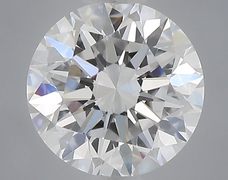 0.55 Carat Round Shaped, Excellent Cut, D Color, VVS2 Clarity, IGI Certified Lab Grown Diamond
