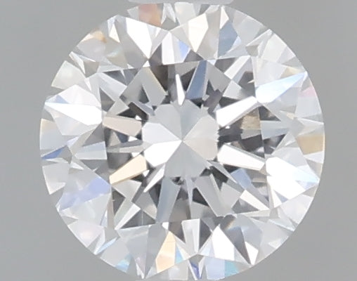 0.55 Carat Round Shaped, Very Good Cut, D Color, VVS2 Clarity, IGI Certified Lab Grown Diamond