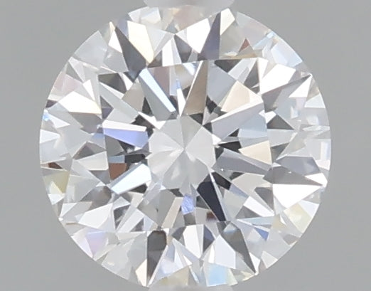 0.55 Carat Round Shaped, Ideal Cut, D Color, VVS2 Clarity, IGI Certified Lab Grown Diamond