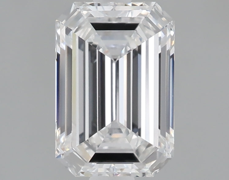 1.10 Carat Emerald Shaped, Very Good Cut, D Color, VS1 Clarity, IGI Certified Lab Grown Diamond