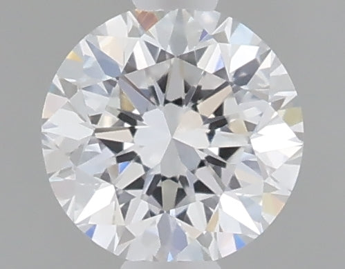 0.46 Carat Round Shaped, Very Good Cut, D Color, VVS2 Clarity, IGI Certified Lab Grown Diamond