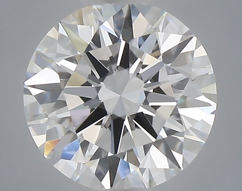 0.55 Carat Round Shaped, Ideal Cut, D Color, VVS2 Clarity, IGI Certified Lab Grown Diamond