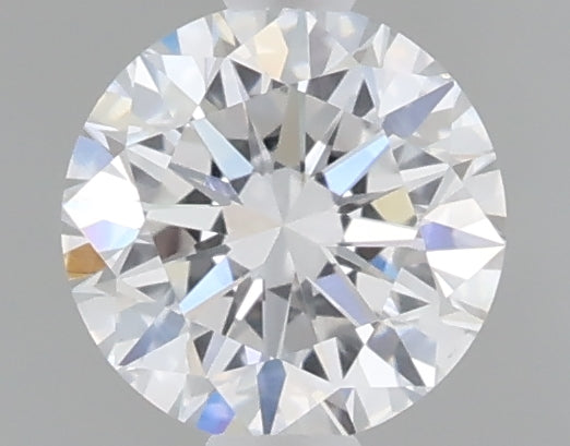 0.55 Carat Round Shaped, Excellent Cut, D Color, VVS2 Clarity, IGI Certified Lab Grown Diamond
