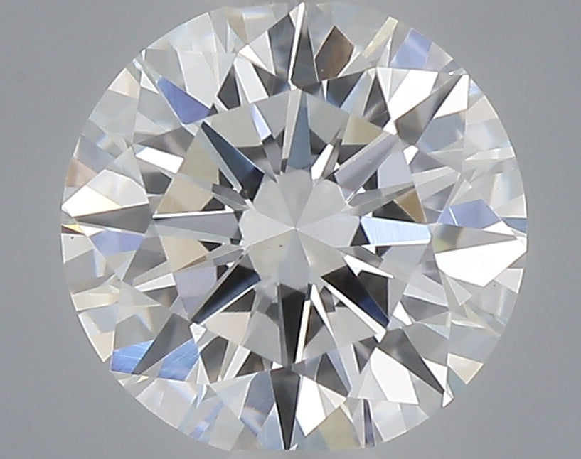 0.55 Carat Round Shaped, Ideal Cut, D Color, VVS2 Clarity, IGI Certified Lab Grown Diamond