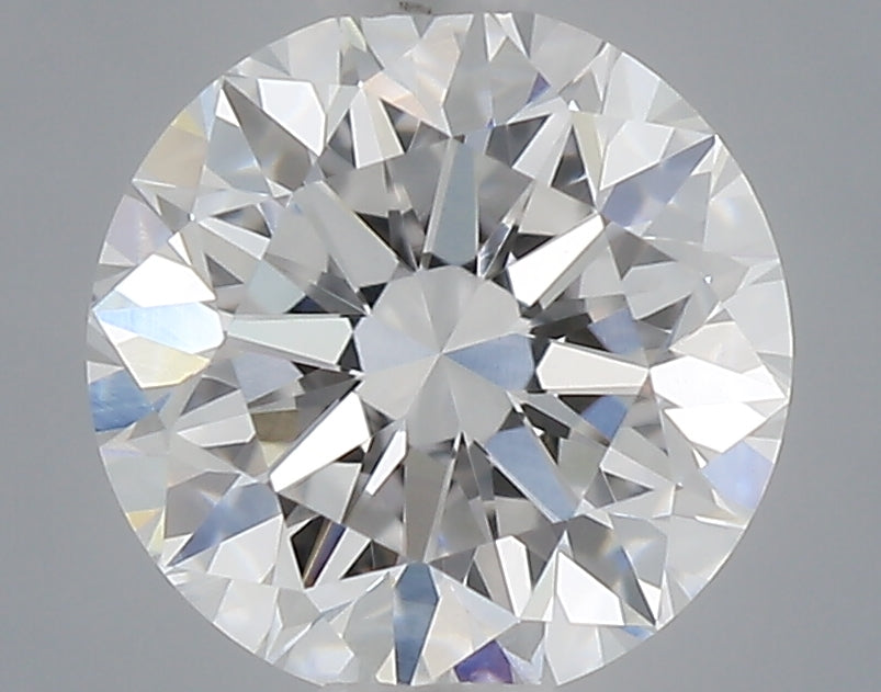 0.55 Carat Round Shaped, Excellent Cut, D Color, VVS2 Clarity, IGI Certified Lab Grown Diamond