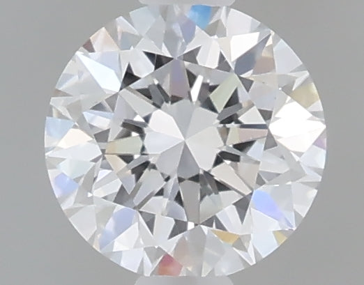 0.55 Carat Round Shaped, Excellent Cut, D Color, VVS2 Clarity, IGI Certified Lab Grown Diamond