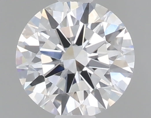 0.54 Carat Round Shaped, Excellent Cut, D Color, VVS2 Clarity, IGI Certified Lab Grown Diamond