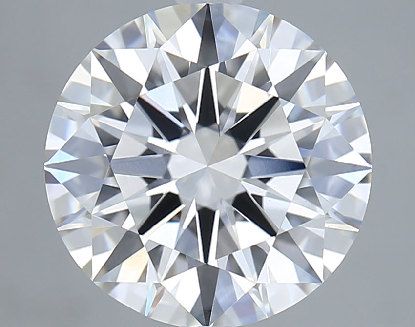 4.07 Carat Round Shaped, Excellent Cut, E Color, VS1 Clarity, IGI Certified Lab Grown Diamond