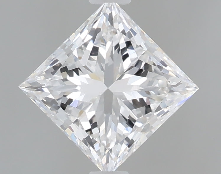 1.08 Carat Princess Shaped, Very Good Cut, D Color, VVS2 Clarity, IGI Certified Lab Grown Diamond