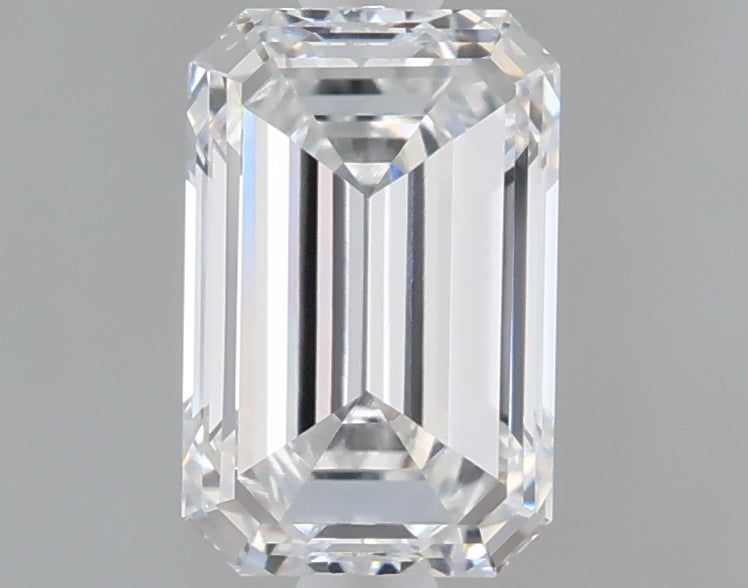 1.09 Carat Emerald Shaped, Very Good Cut, D Color, VVS2 Clarity, IGI Certified Lab Grown Diamond