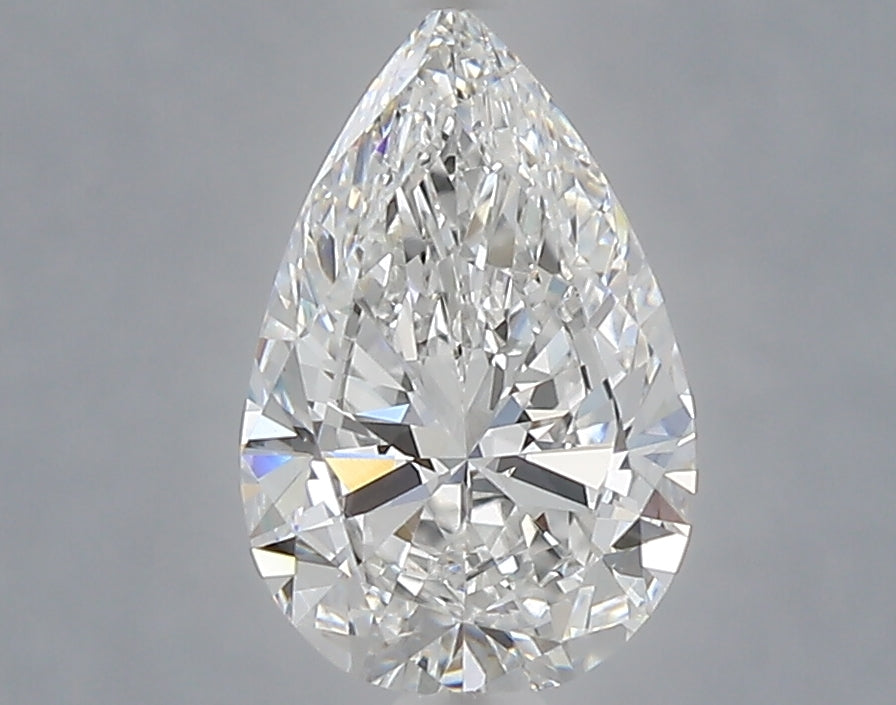 1.07 Carat Pear Shaped, Very Good Cut, E Color, VVS2 Clarity, IGI Certified Lab Grown Diamond