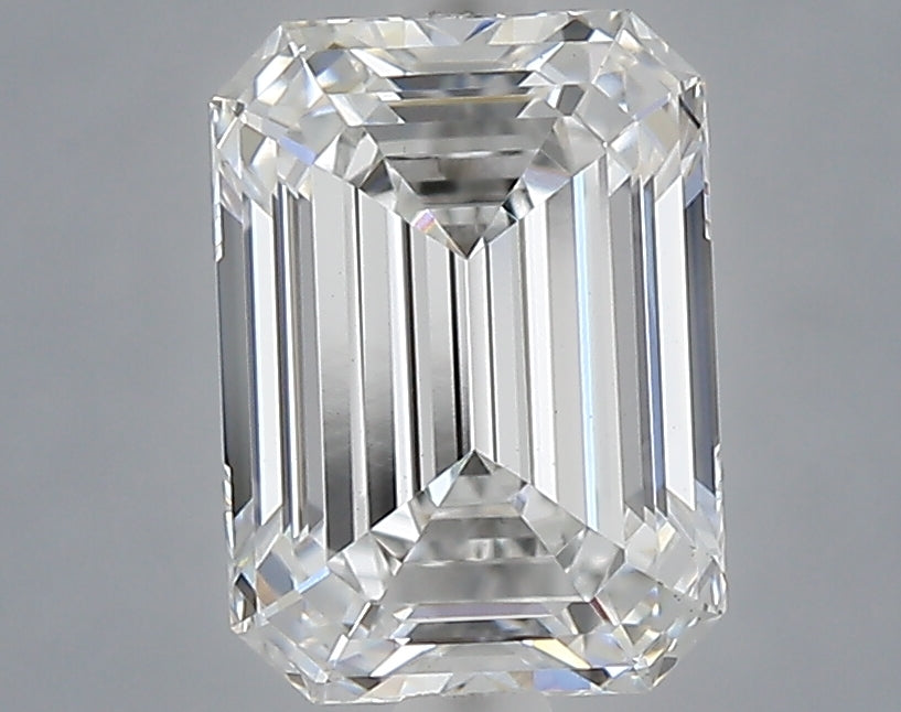 1.60 Carat Emerald Shaped, Ideal Cut, E Color, VS1 Clarity, IGI Certified Lab Grown Diamond