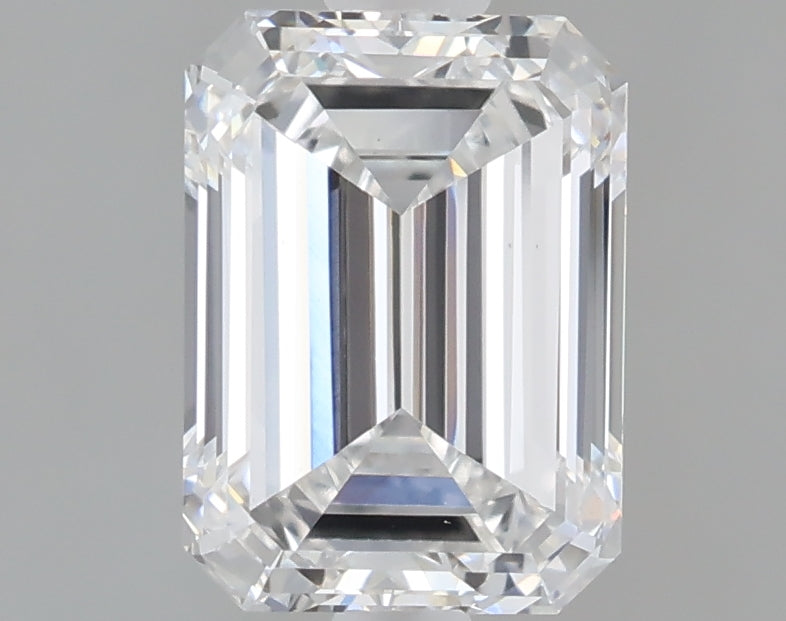 1.59 Carat Emerald Shaped, Excellent Cut, E Color, VVS2 Clarity, IGI Certified Lab Grown Diamond