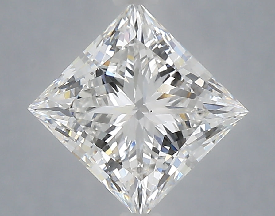 2.29 Carat Princess Shaped, Ideal Cut, E Color, VS1 Clarity, IGI Certified Lab Grown Diamond